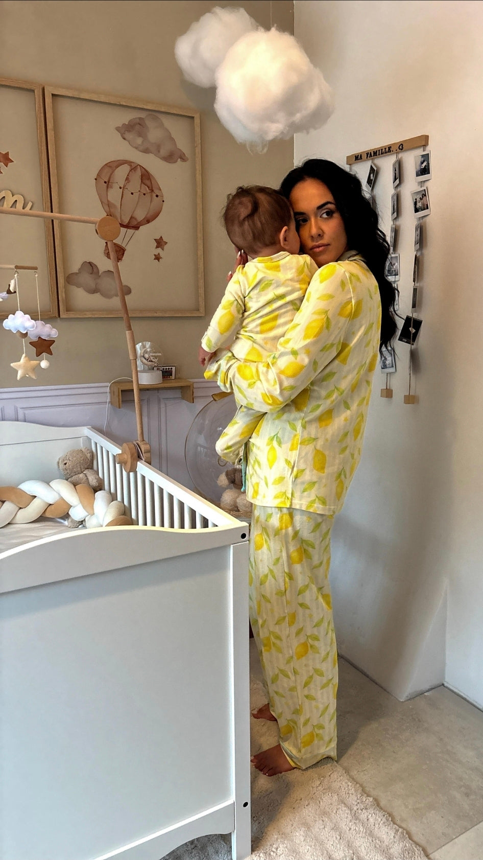 Pyjama duo – Citrons