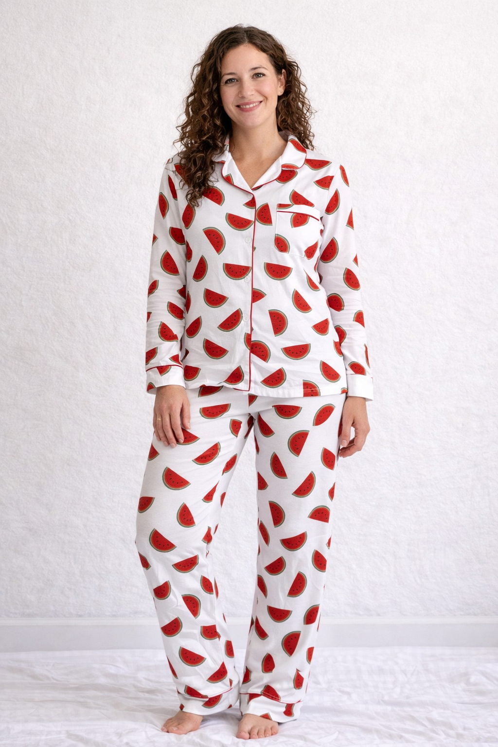 Pyjama maman – Pastèques (coton biologique)